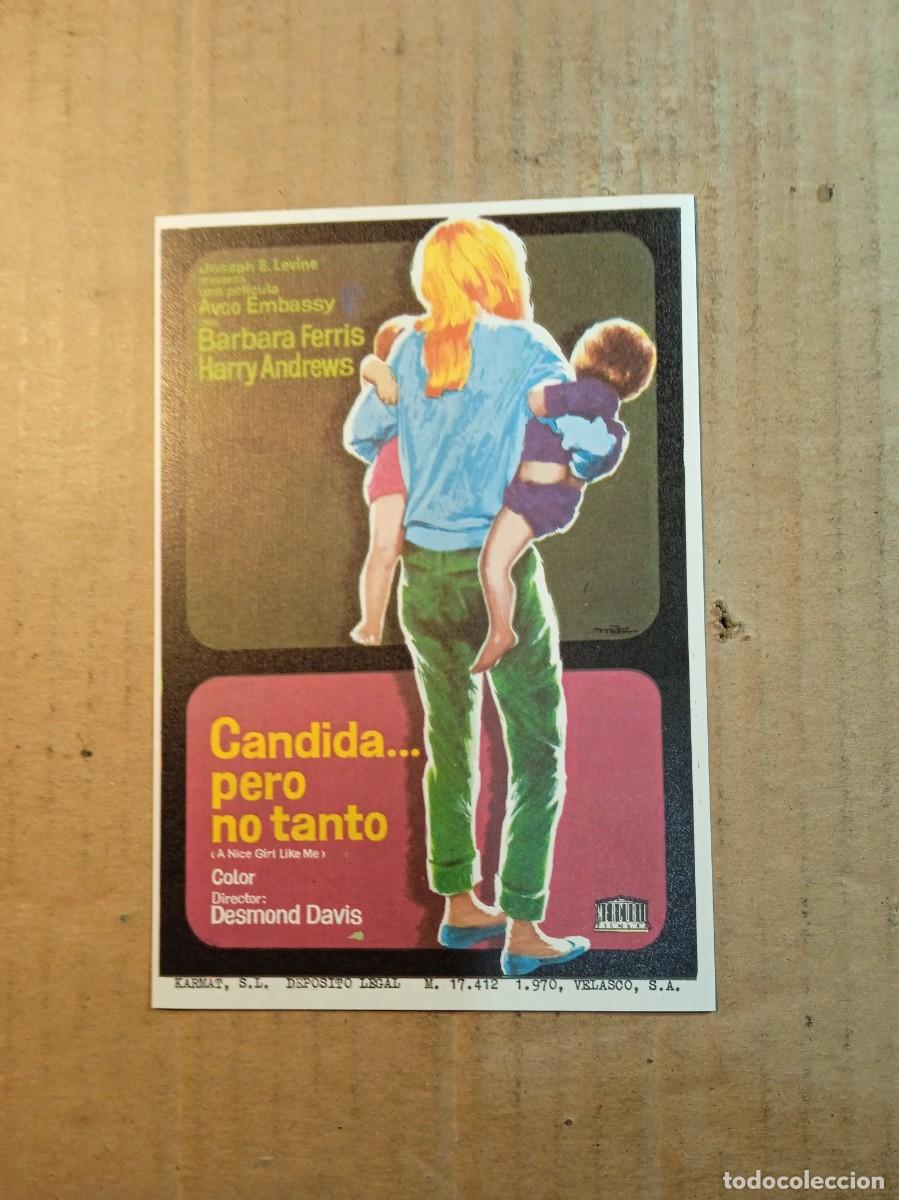 Cine: FOLLETO DE MANO SIN PUBLCIDAD CANDIDA... PERO NO TANTO