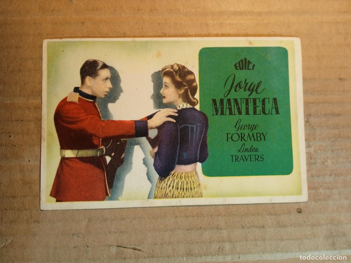 Cine: FOLLETO DE MANO SIN PUBLCIDAD JORGE MANTECA - Foto 1