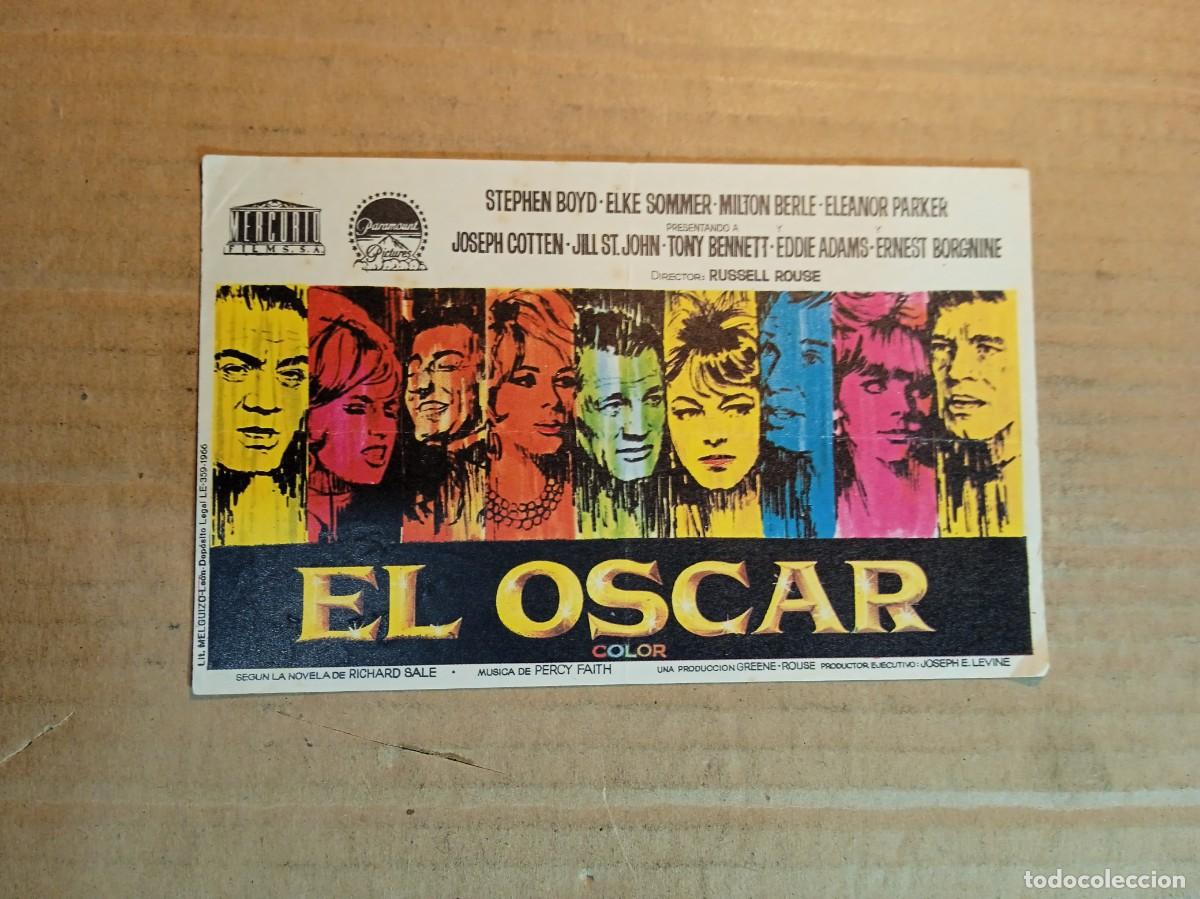 Cine: FOLLETO DE MANO SIN PUBLCIDAD EL OSCAR