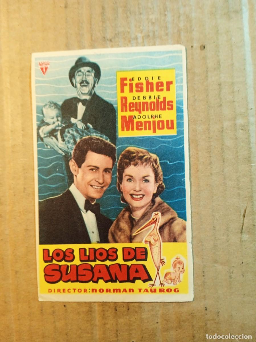 Cine: FOLLETO DE MANO SIN PUBLCIDAD LOS LIOS DE SUSANA