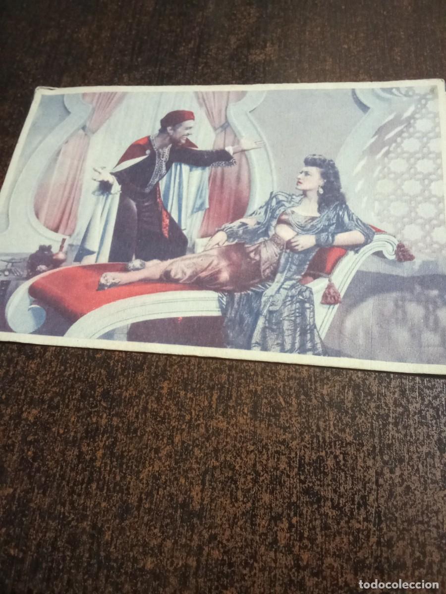 Cine: PROGRAMA TARJETA. SIN CINE IMPRESO. SIMBAD EL MARINO. DOUGLAS FAIRBANKS. MAUREEN O&rsquo;HARA.