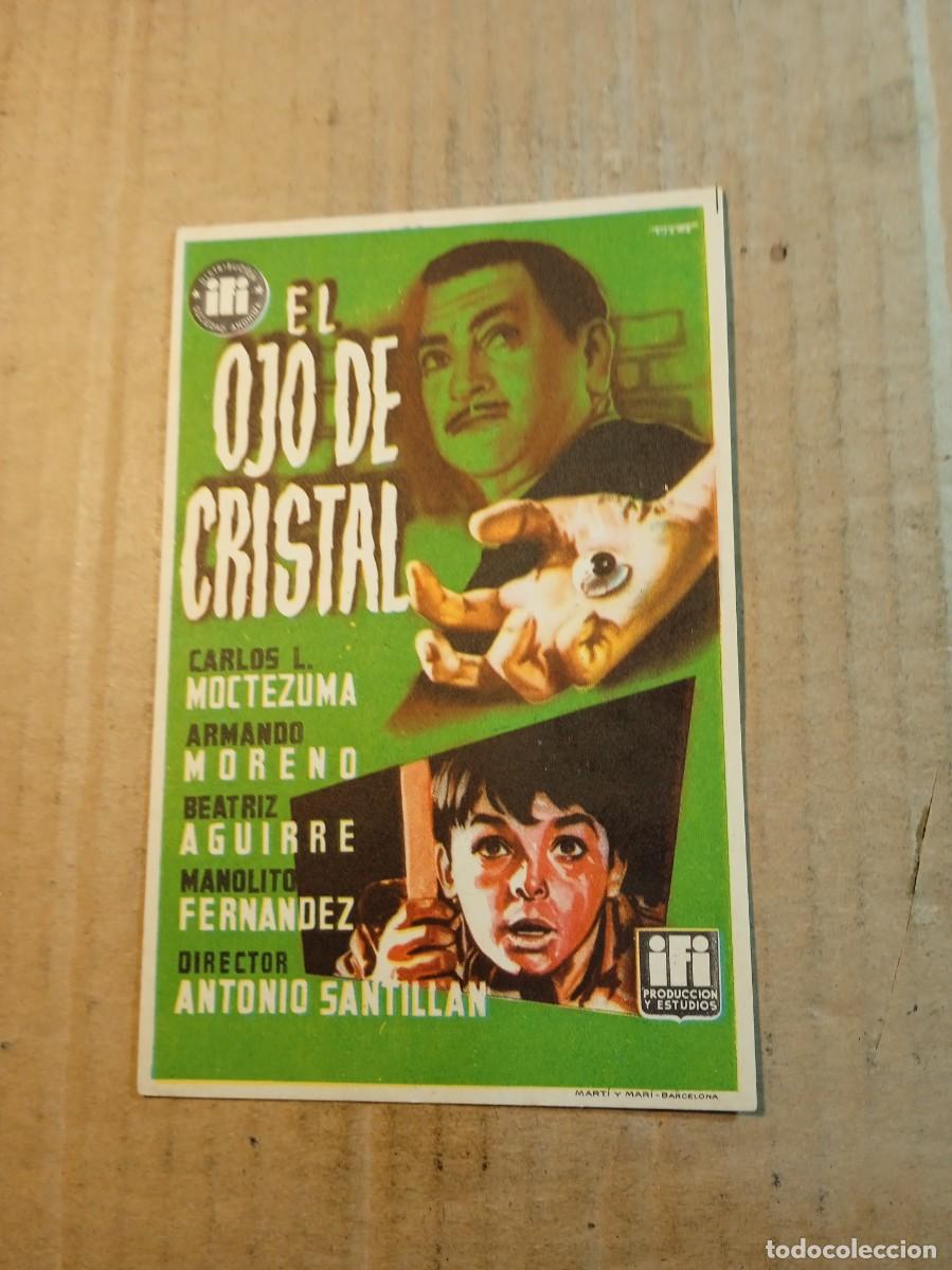 Cinema: FOLLETO DE MANO SIN PUBLCIDAD EL OJO DE CRISTAL