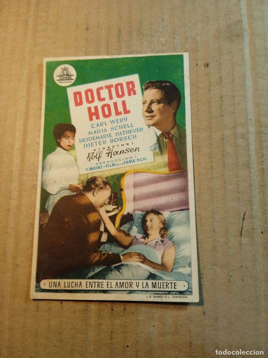 Cine: FOLLETO DE MANO SIN PUBLCIDAD DOCTOR HOLL