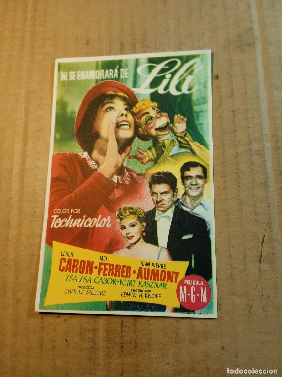 Cine: FOLLETO DE MANO SIN PUBLCIDAD VD. SE ENAMORARA DE LILI