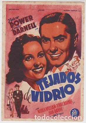 Cine: TEJADOS DE VIDRIO (Solig&oacute; sin publicidad)