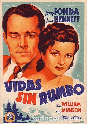 Cine: VIDAS SIN RUMBO (Solig&oacute; sin publicidad)