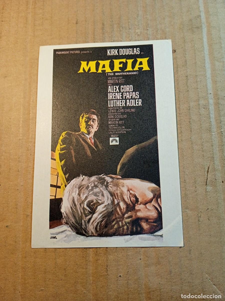 Cine: FOLLETO DE MANO SIN PUBLICIDAD MAFIA