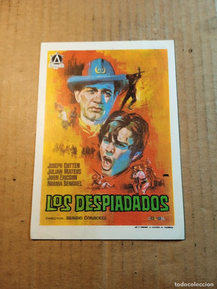 Cine: FOLLETO DE MANO SIN PUBLICIDAD LOS DESPIADADOS