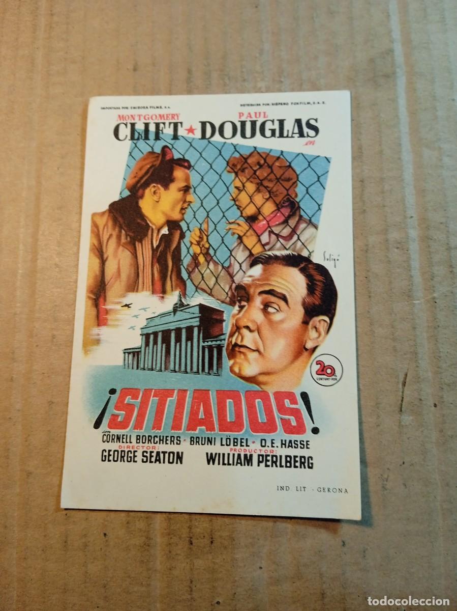 Cinema: FOLLETO DE MANO SIN PUBLICIDAD SITIADOS