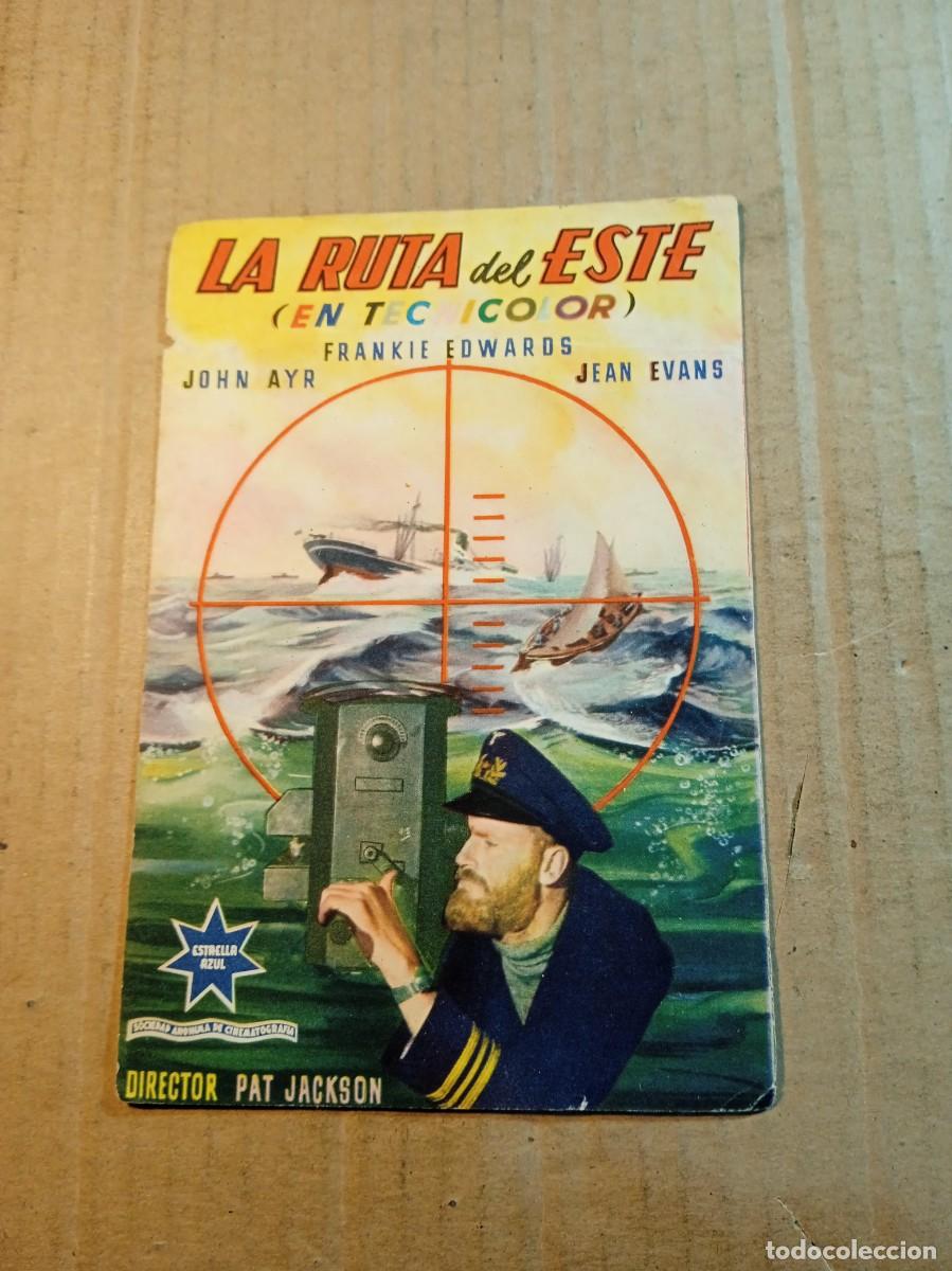 Cine: FOLLETO DE MANO SIN PUBLICIDAD LA RUTA DEL ESTE