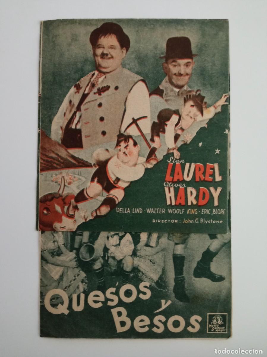 Cine: QUESOS Y BESOS, STAN LAUREL, OLIVER HARDY