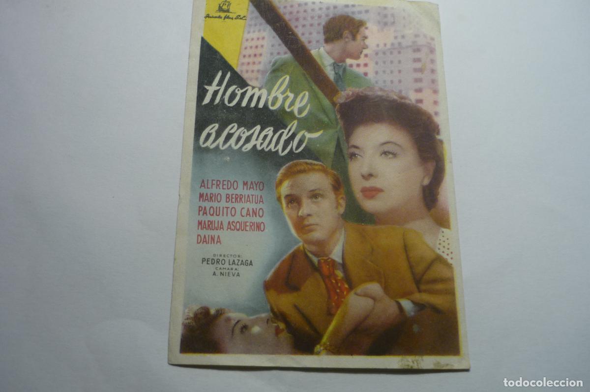 Cine: programa hombre acosado.-alfredo mayo - Foto 1