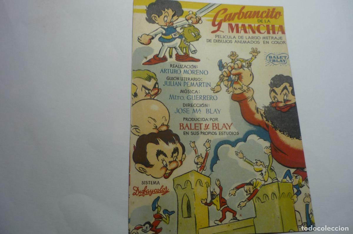 Cine: programa garbancito de la mancha,. - Foto 1