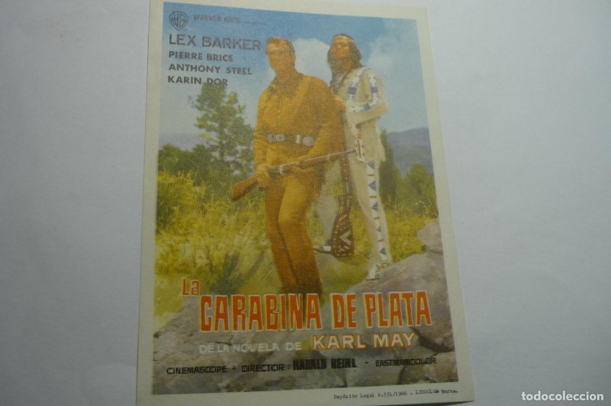 Cine: programa la carabina de plata lax barker.-