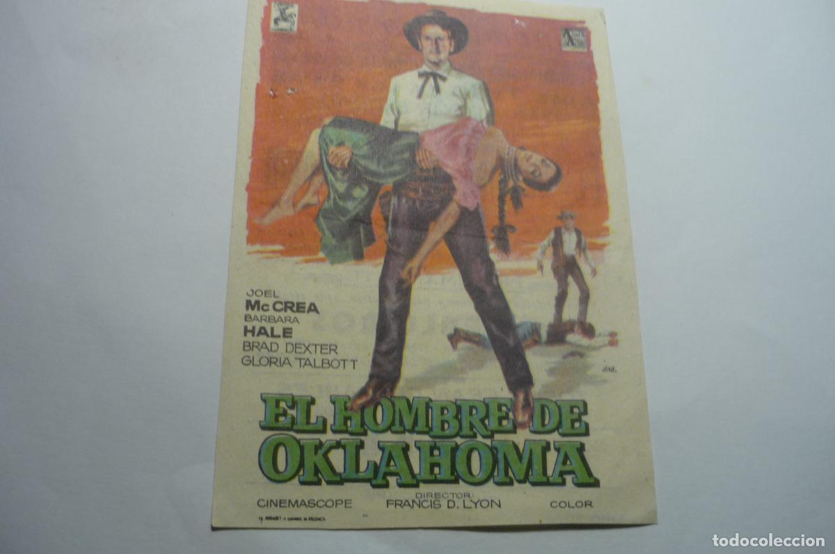 Cine: program el hombre de oklahoma -joel mc crea publicidad