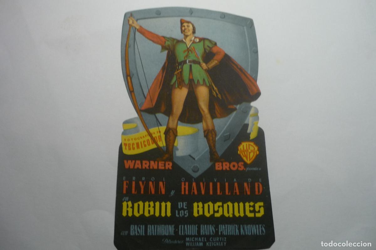 Cine: programa troquelado robin de los bosques,.errol flynn - Foto 1