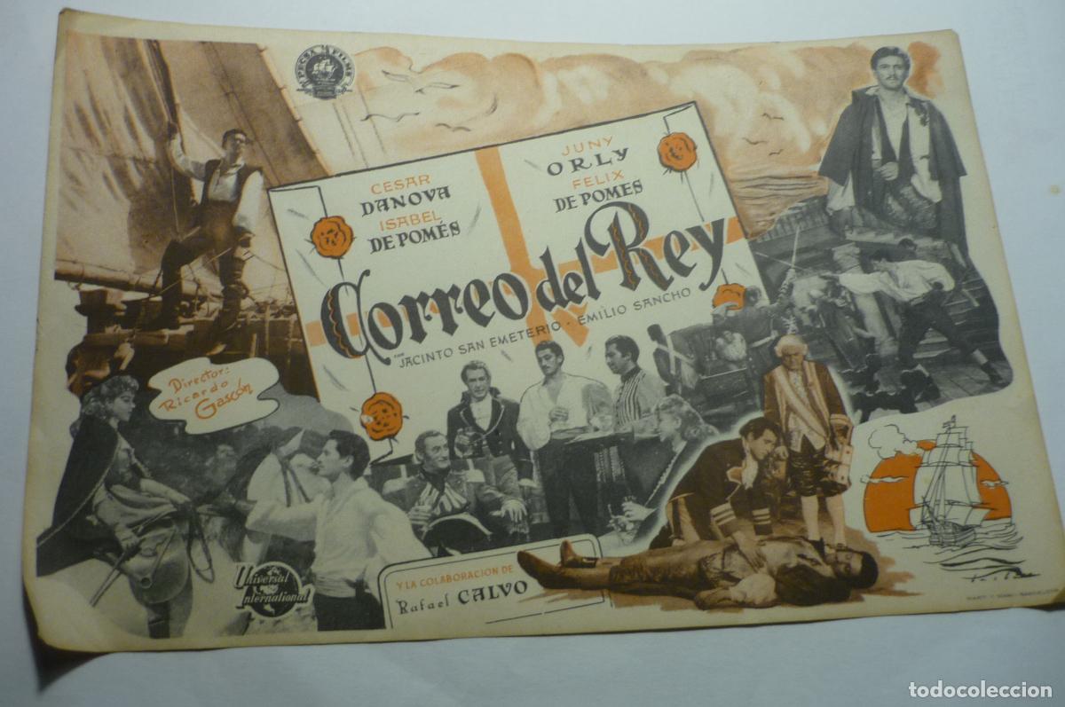 Cine: programa correo del rey.-isabel de pomes