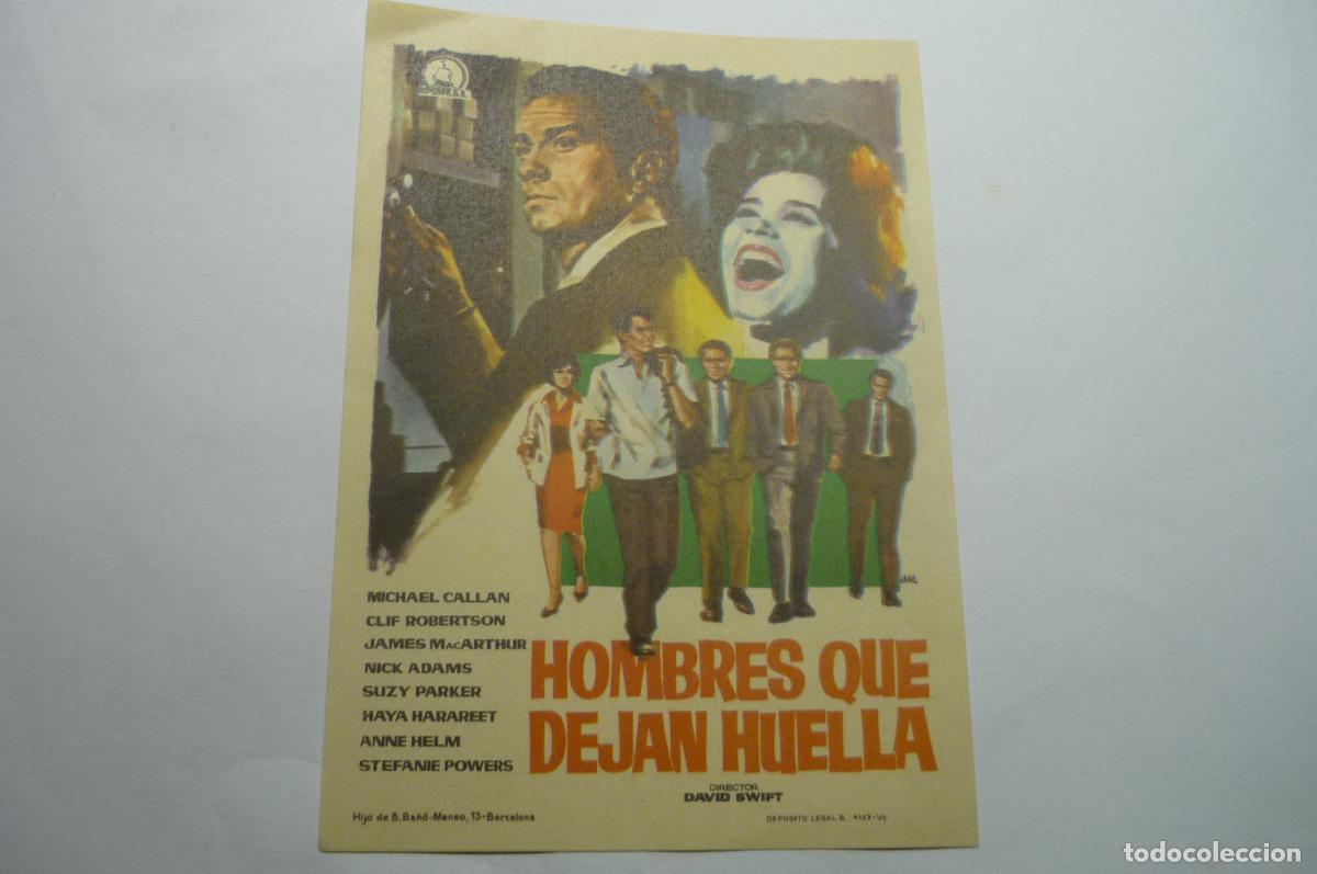 Cine: programa hombres que dejan huella.-