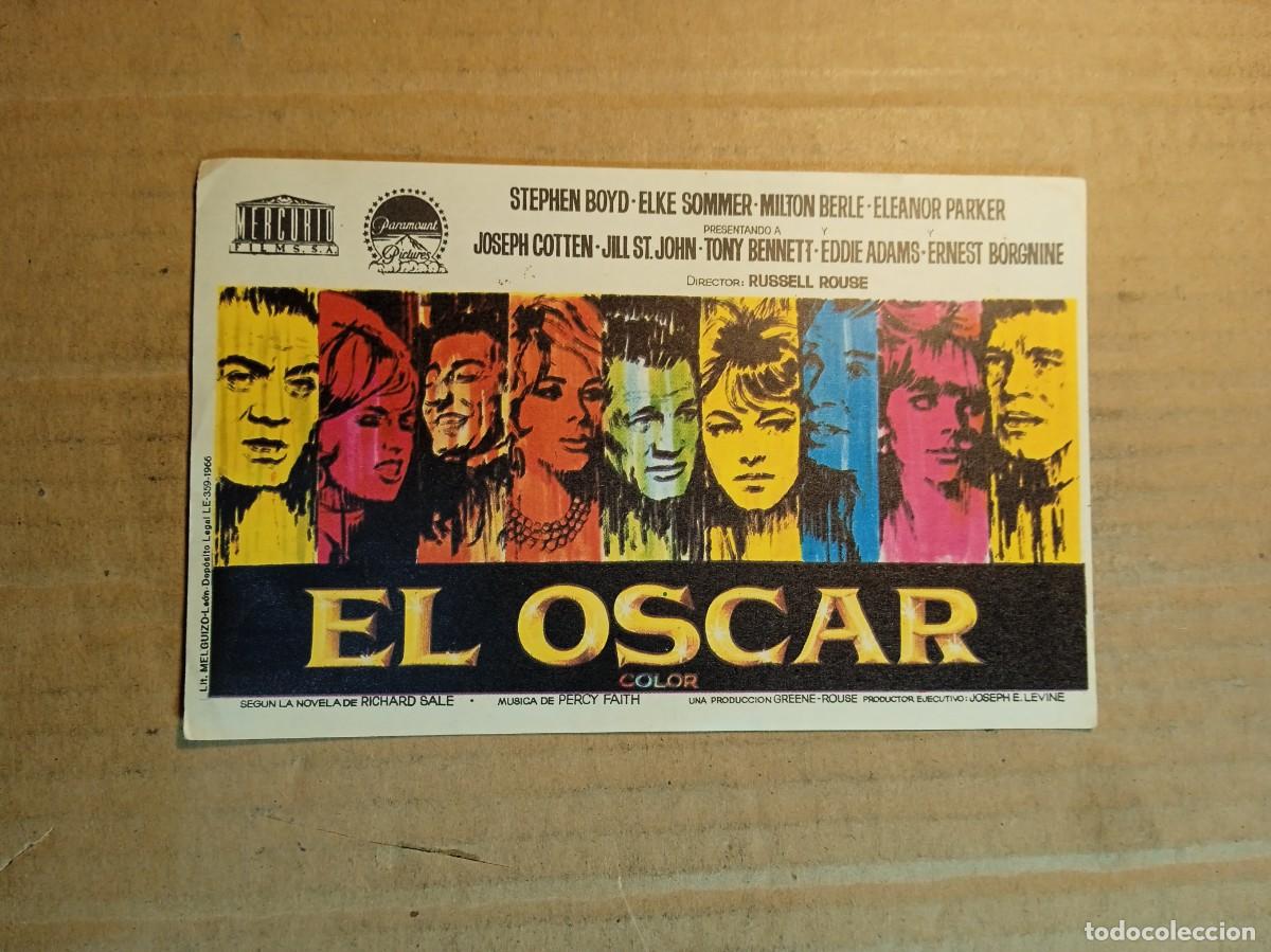 Cine: FOLLETO DE MANO SIN PUBLCIDAD EL OSCAR