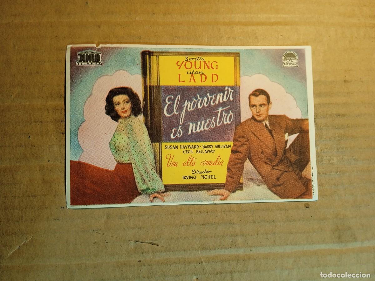 Cine: FOLLETO DE MANO SIN PUBLICIDAD EL PORVENIR ES NUESTRO