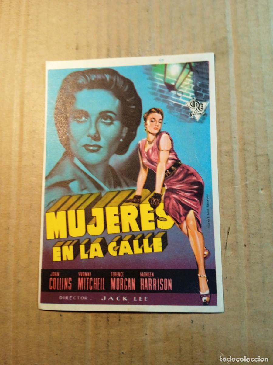 Cine: FOLLETO DE MANO SIN PUBLICIDAD MUJERES EN LA CALLE