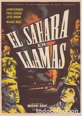 Cine: EL SAHARA EN LLAMAS (sin publicidad)