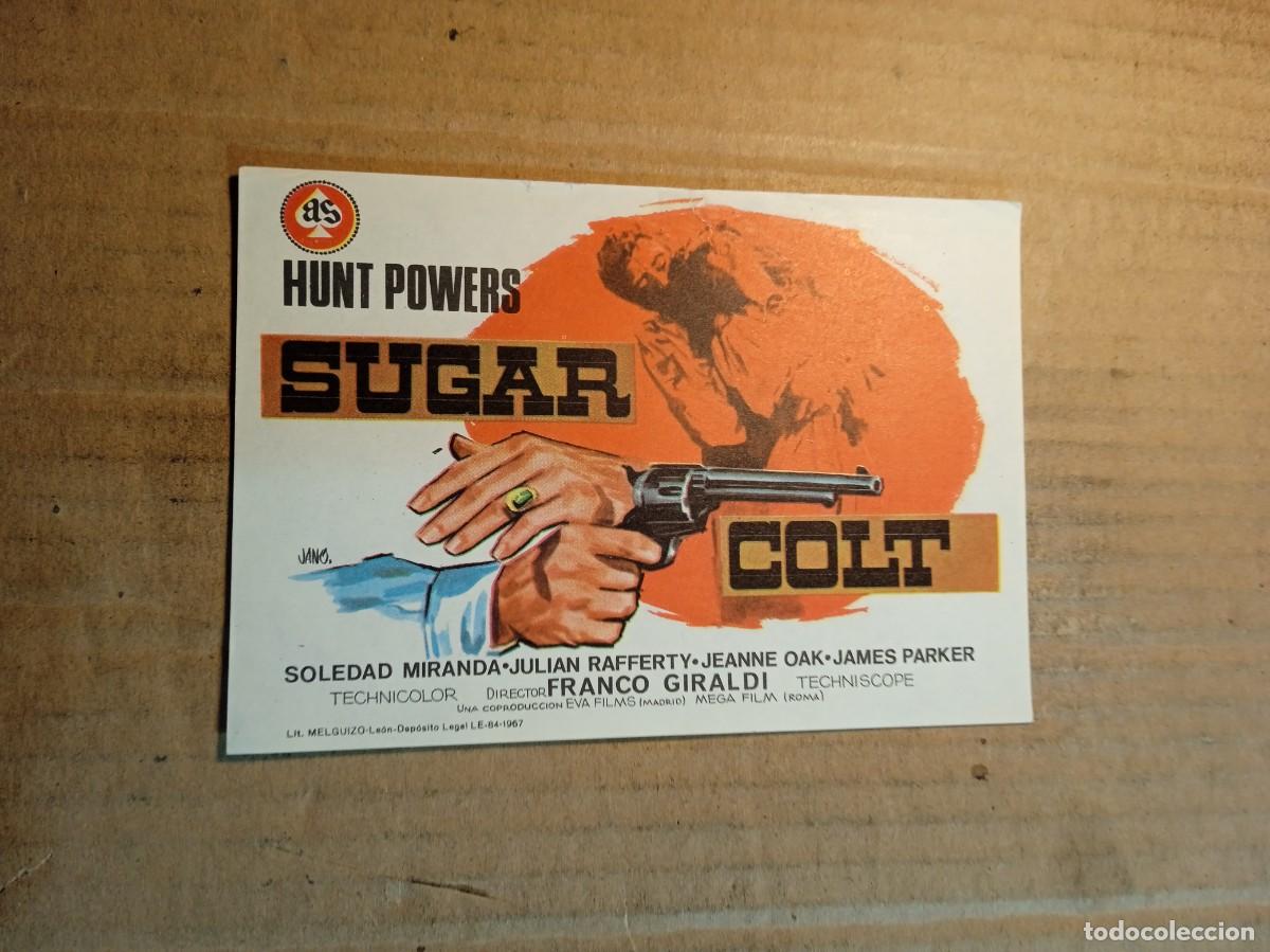 Cine: FOLLETO DE MANO SIN PUBLICIDAD SUGAR COLT