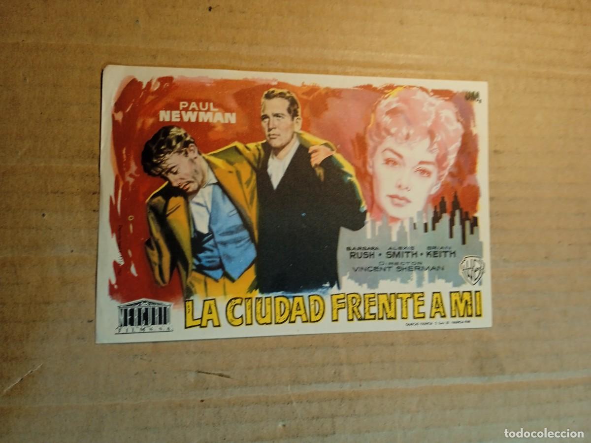 Cine: FOLLETO DE MANO SIN PUBLICIDAD LA CIUDAD FRENTE A MI