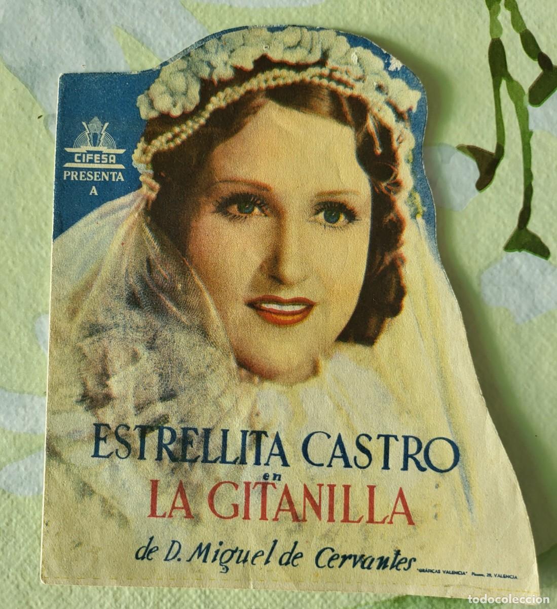 Cine: Estrellita Castro programa de mano doble de la pel&iacute;cula La gitanilla... - Foto 1