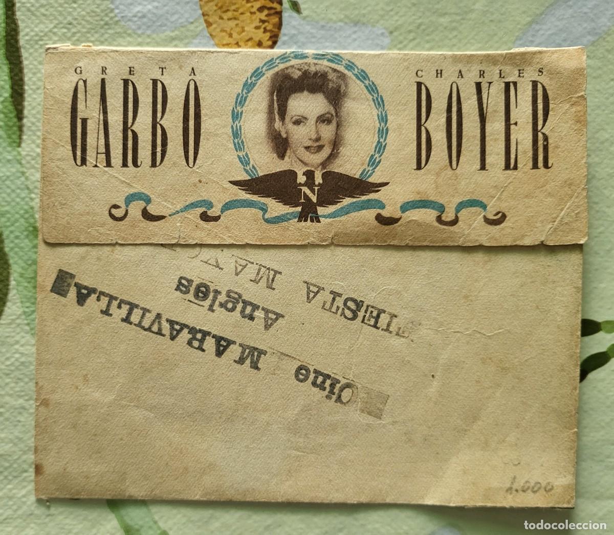 Cine: Greta Garbo programa de mano triple de la pel&iacute;cula Maria Walewska...