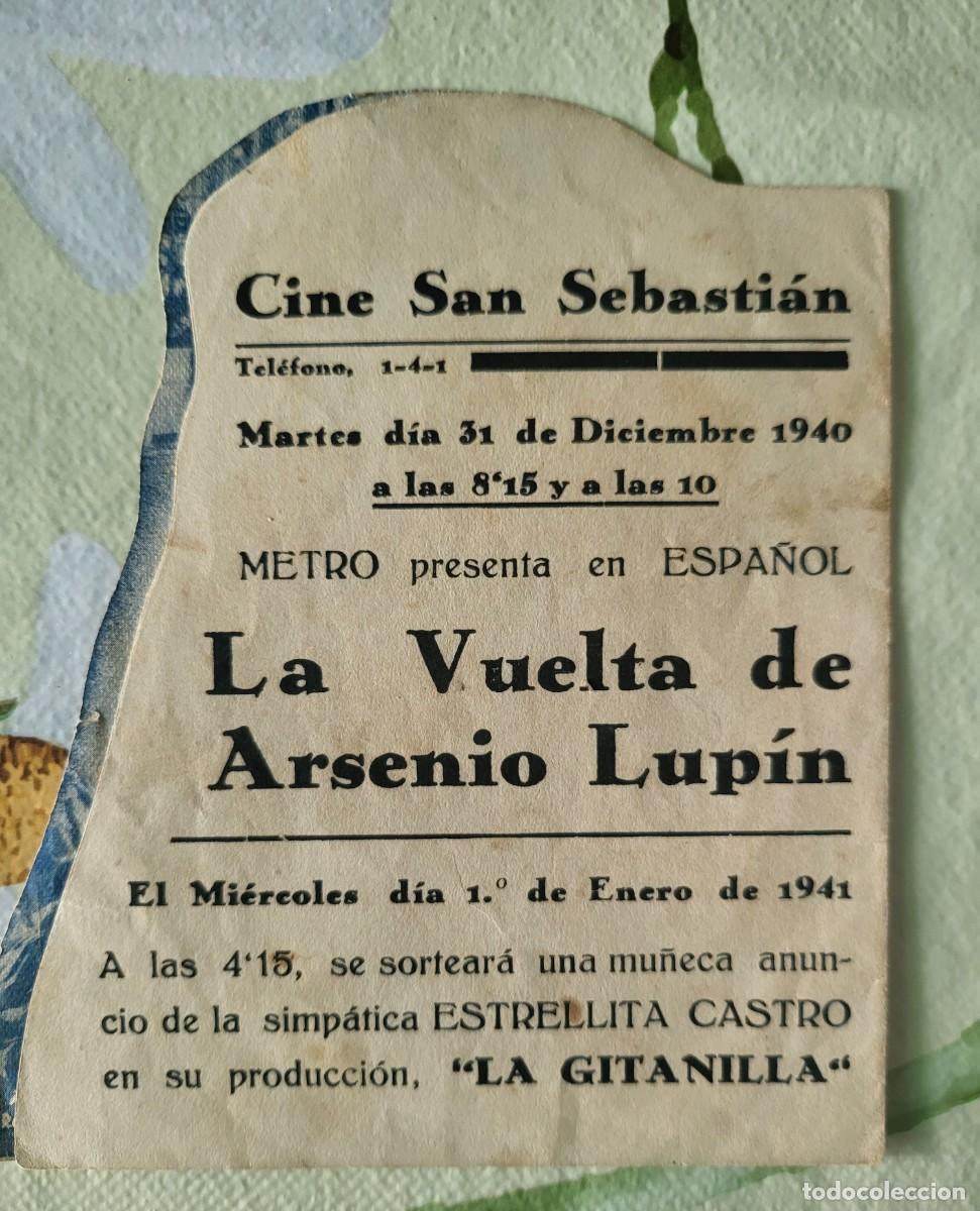Cine: Estrellita Castro programa de mano doble troquelado la pel&iacute;cula La gitanilla... - Foto 2