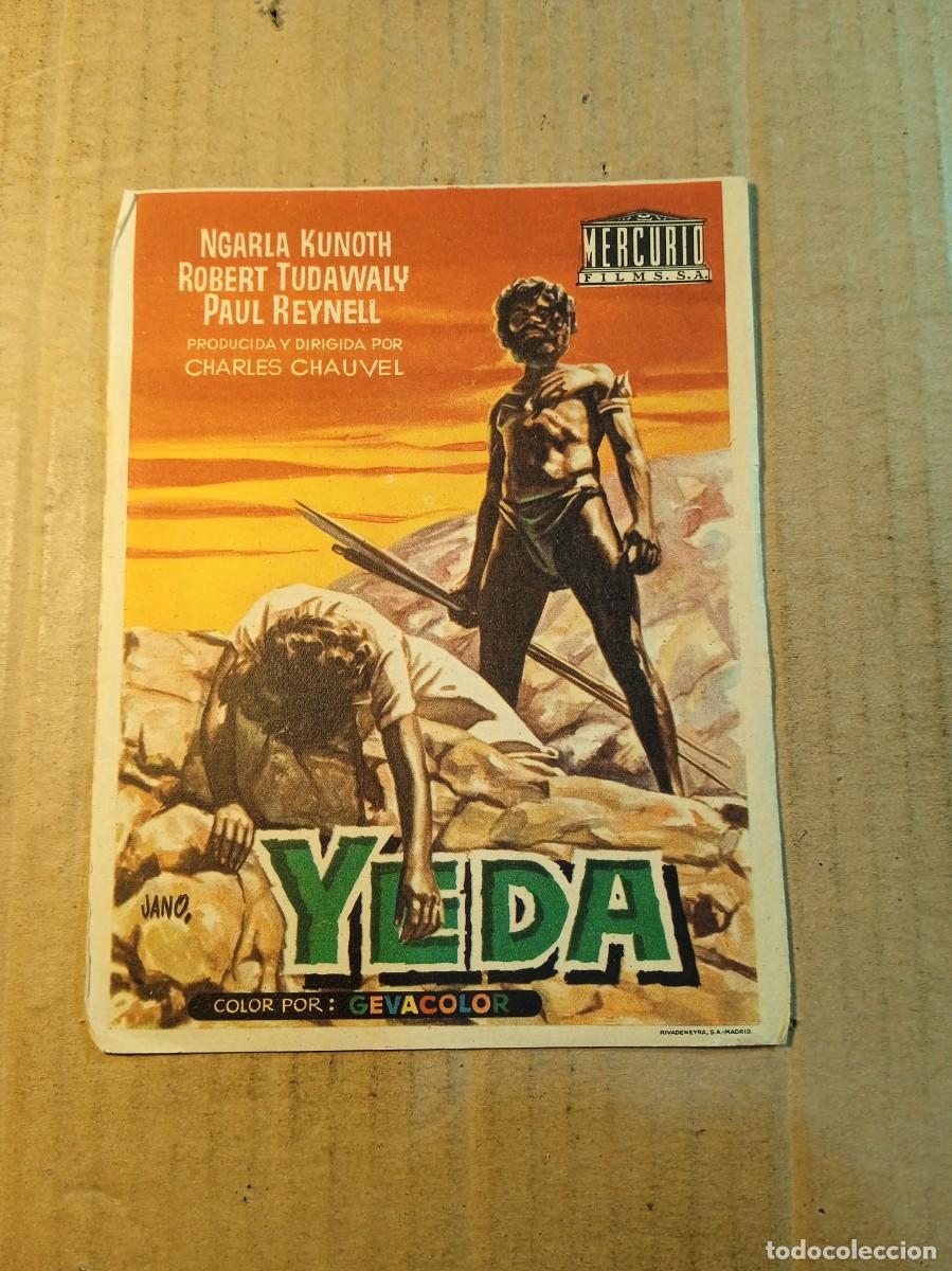  Flyers Publicitaires de films Anciens: FOLLETO DE MANO SIN PUBLICIDAD YEDA