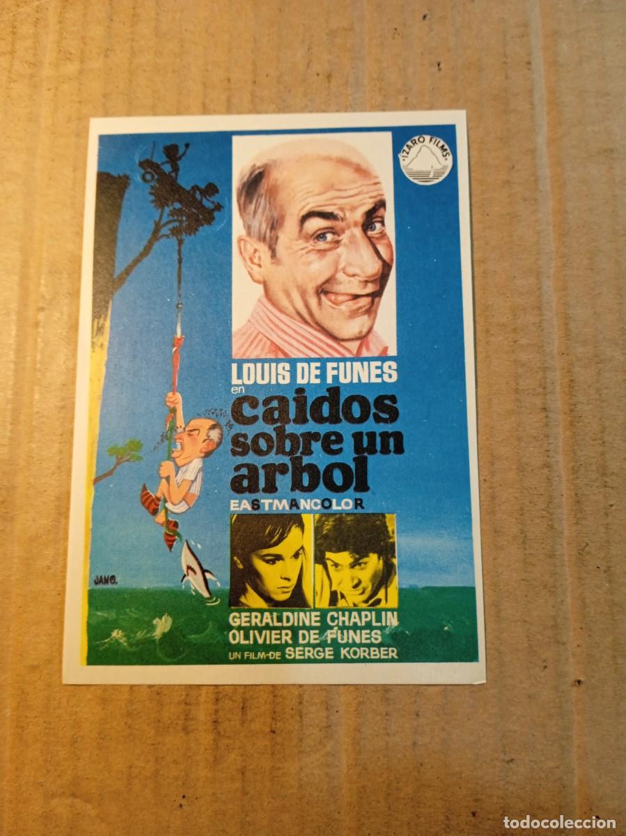 Cine: FOLLETO DE MANO SIN PUBLICIDAD CAIDOS SOBRE EL ARBOL