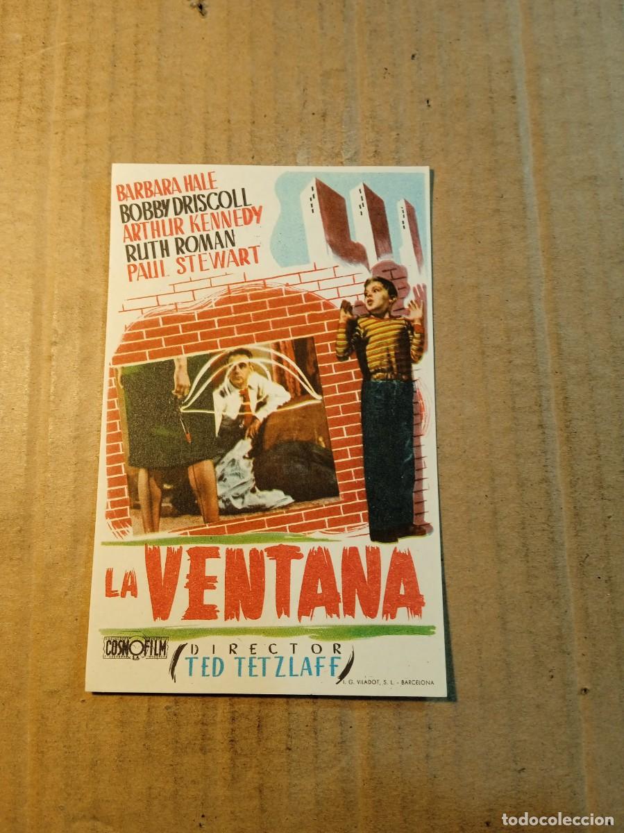 Cine: FOLLETO DE MANO SIN PUBLICIDAD LA VENTANA