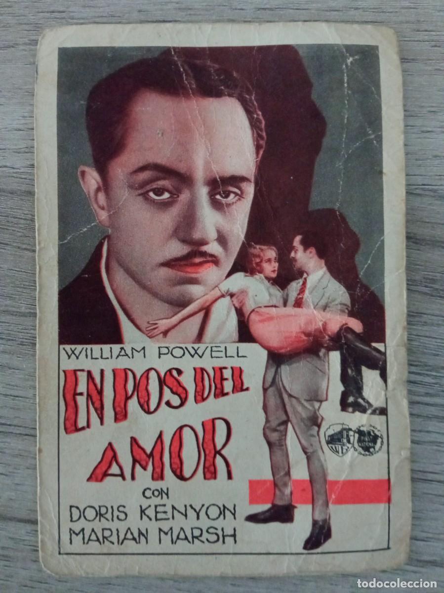 Cine: EN POS DEL AMOR, WILLIAM POWELL