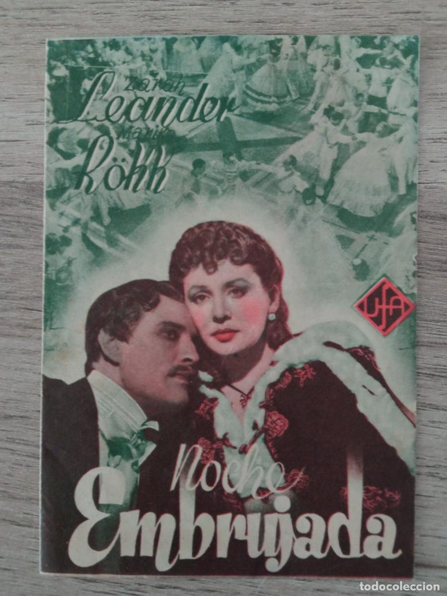 Cine: NOCHE EMBRUJADA, ZARAH LEANDER, CINE COLISEUM