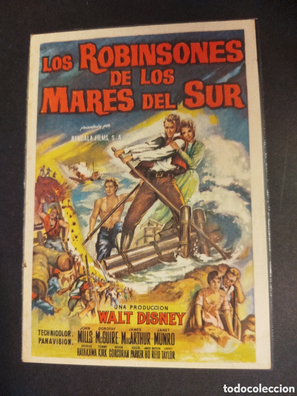 Cine: LOS ROBINSONES DE LOS MARES DEL SUR S/P