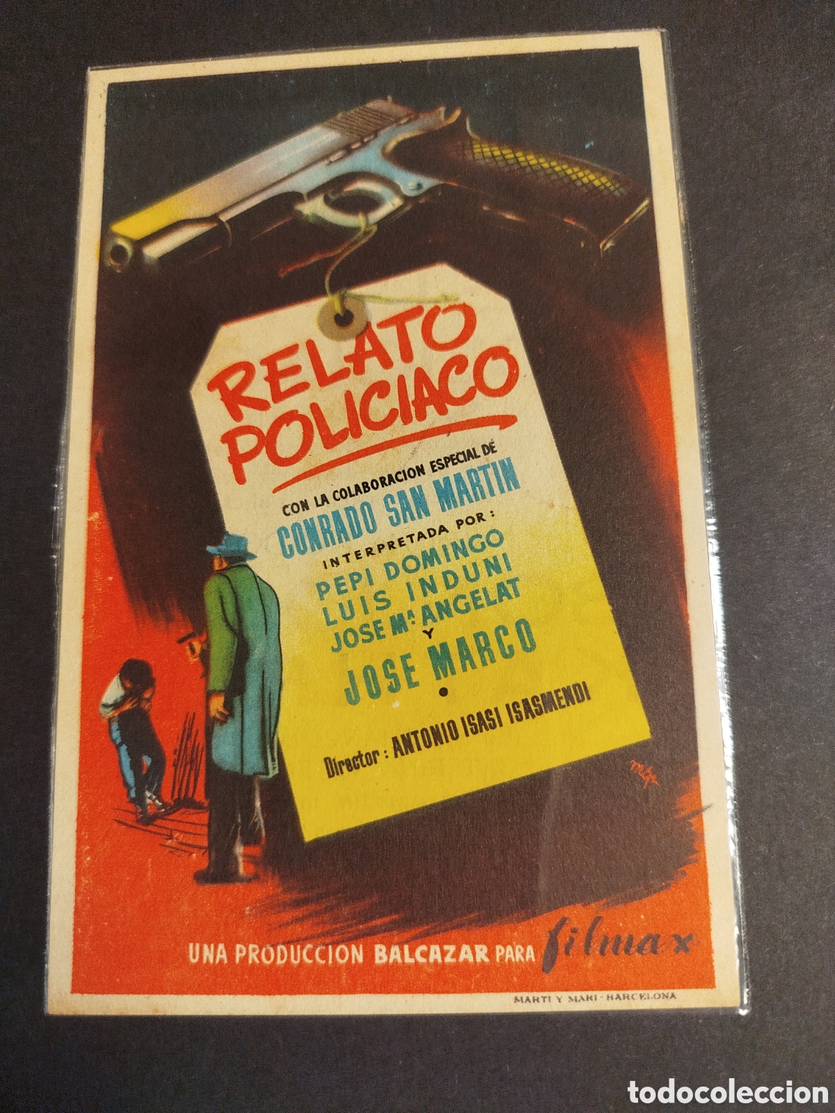 Cine: RELATO POLICIACO C/P - Foto 1