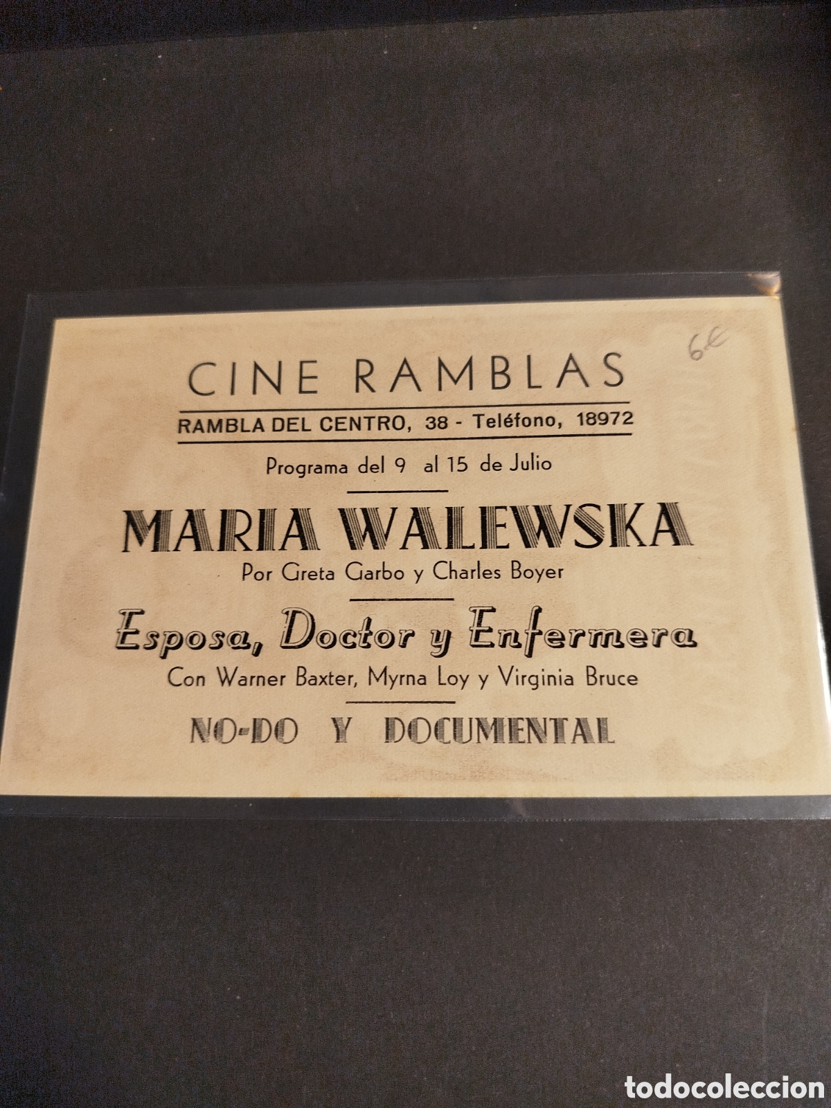 Cine: MARIA WALEWSKA C / P - Foto 2