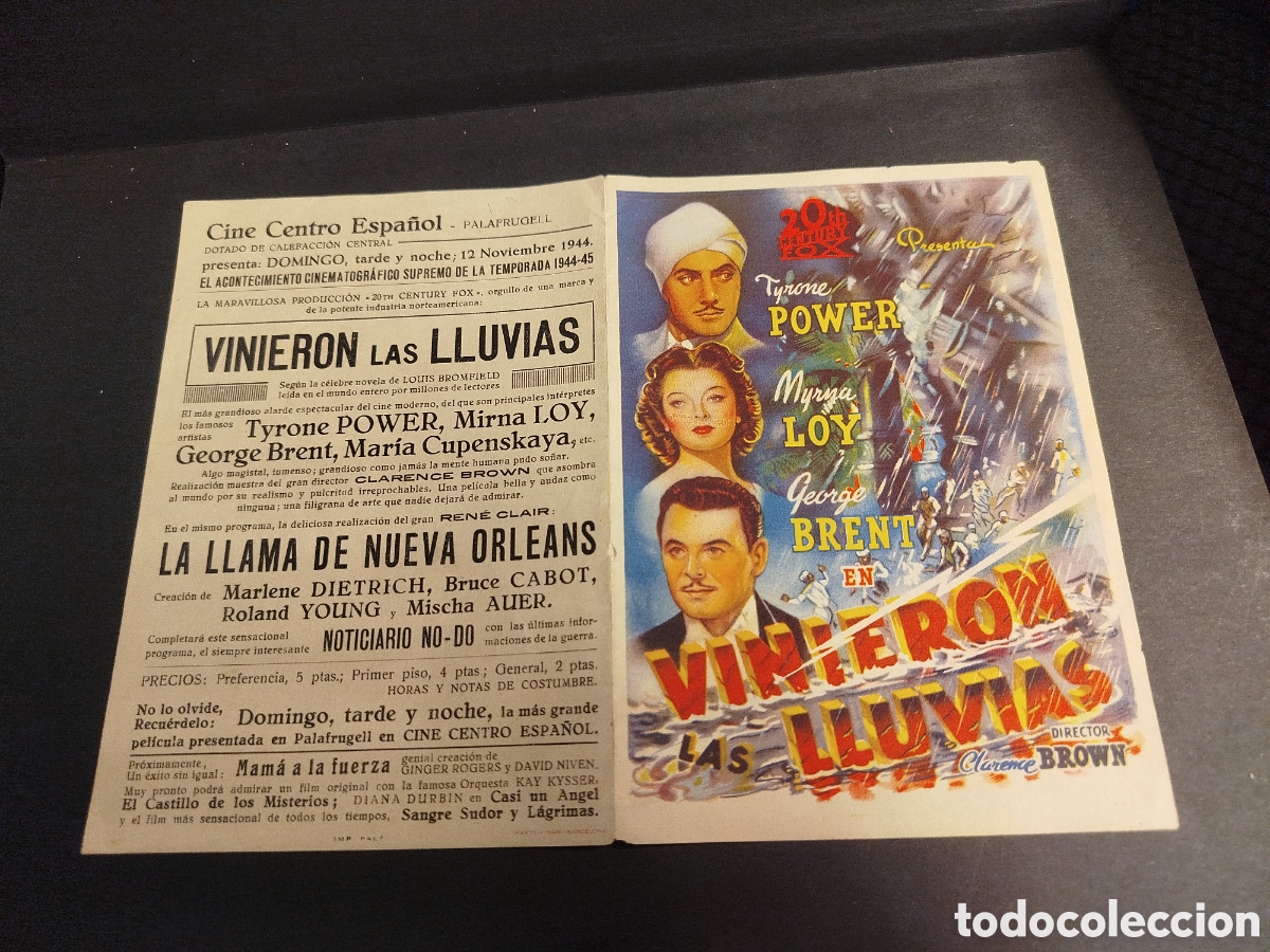 Cine: VINIERON LAS LLUVIAS - Foto 1