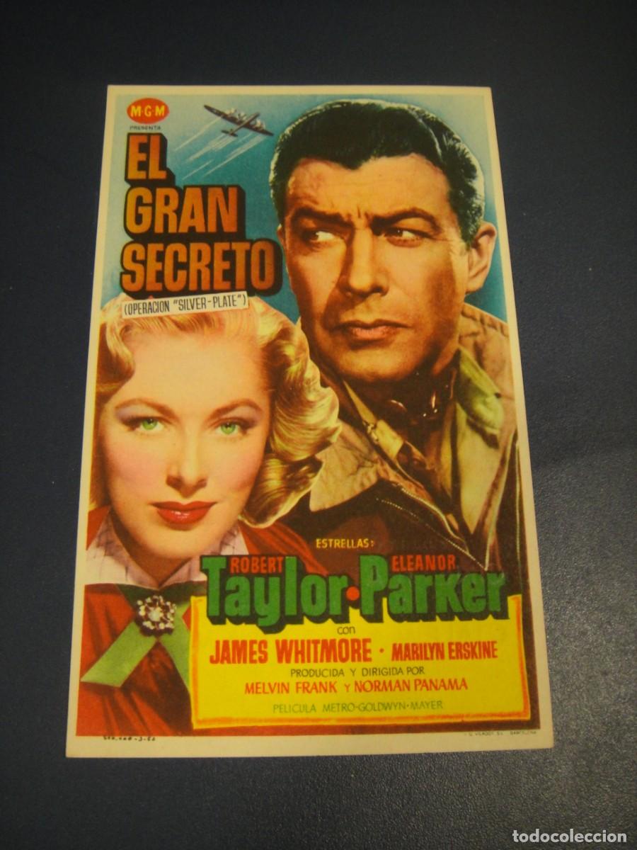 Cine: el gran secreto , folleto de mano , publicidad cine la rambla