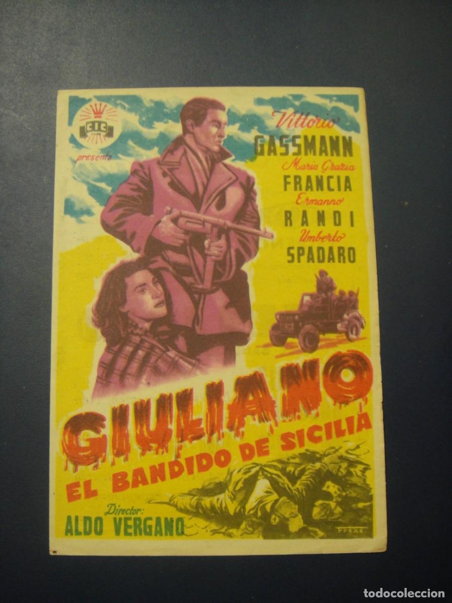 Cine: giulano , folleto de mano , publicidad cine olympia , granada