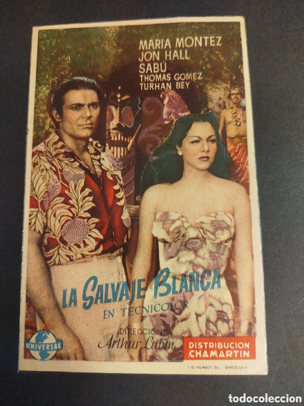 Cine: LA SALVAJE BLANCA C/P - Foto 1