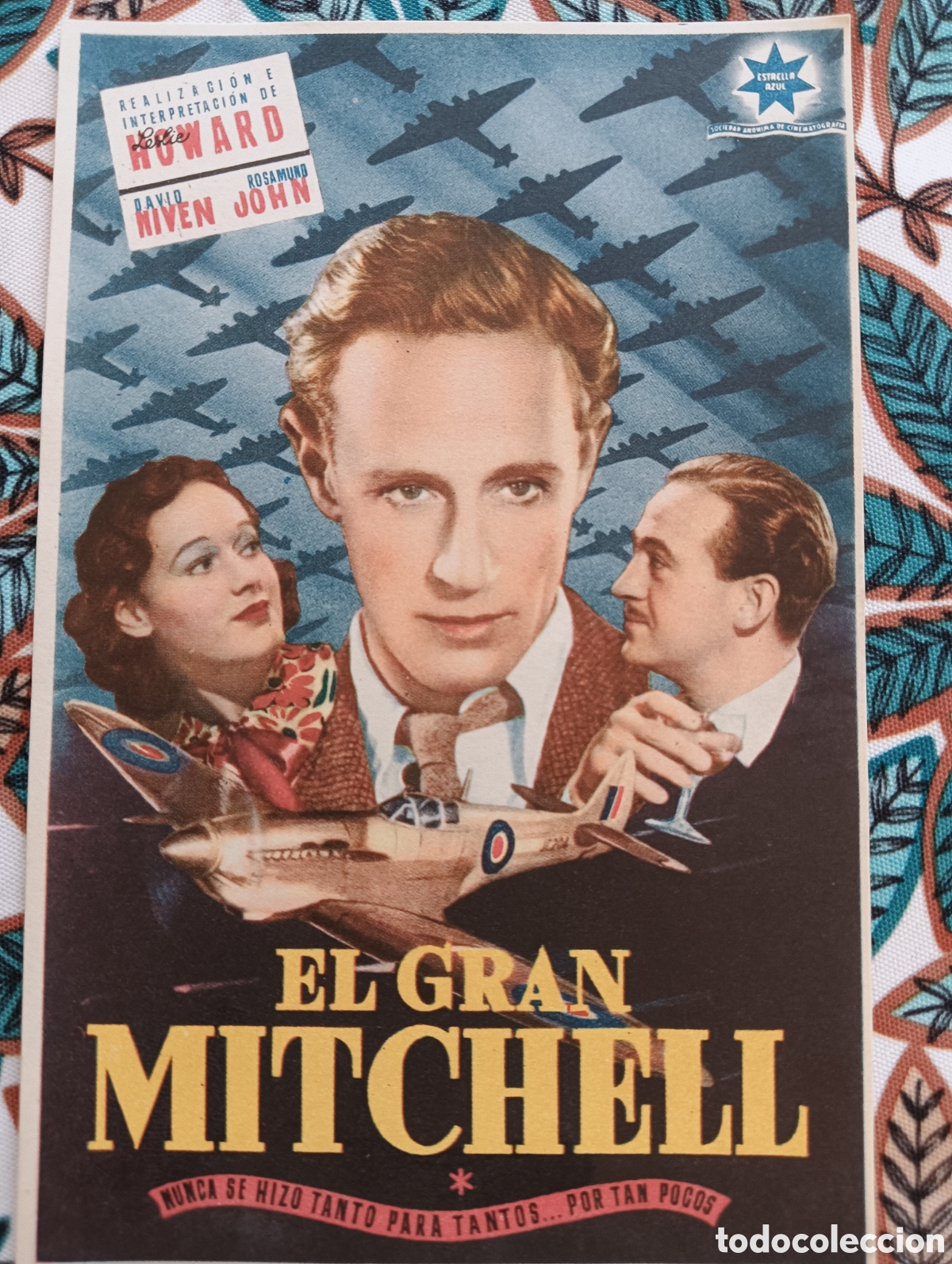 Cine: EL GRAN MITCHELL - LESLIE HOWARD, DAVID NIVEN - SIN PUBLICIDAD