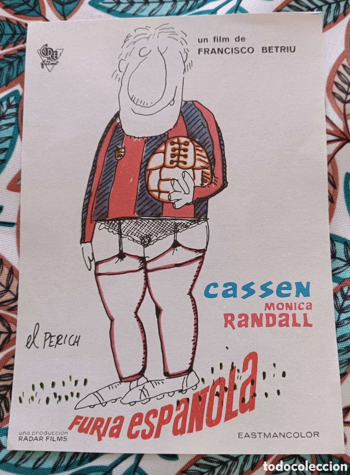 Cine: FURIA ESPA&Ntilde;OLA - CASSEN, M&Oacute;NICA RANDALL - EL PERICH - SIN PUBLICIDAD