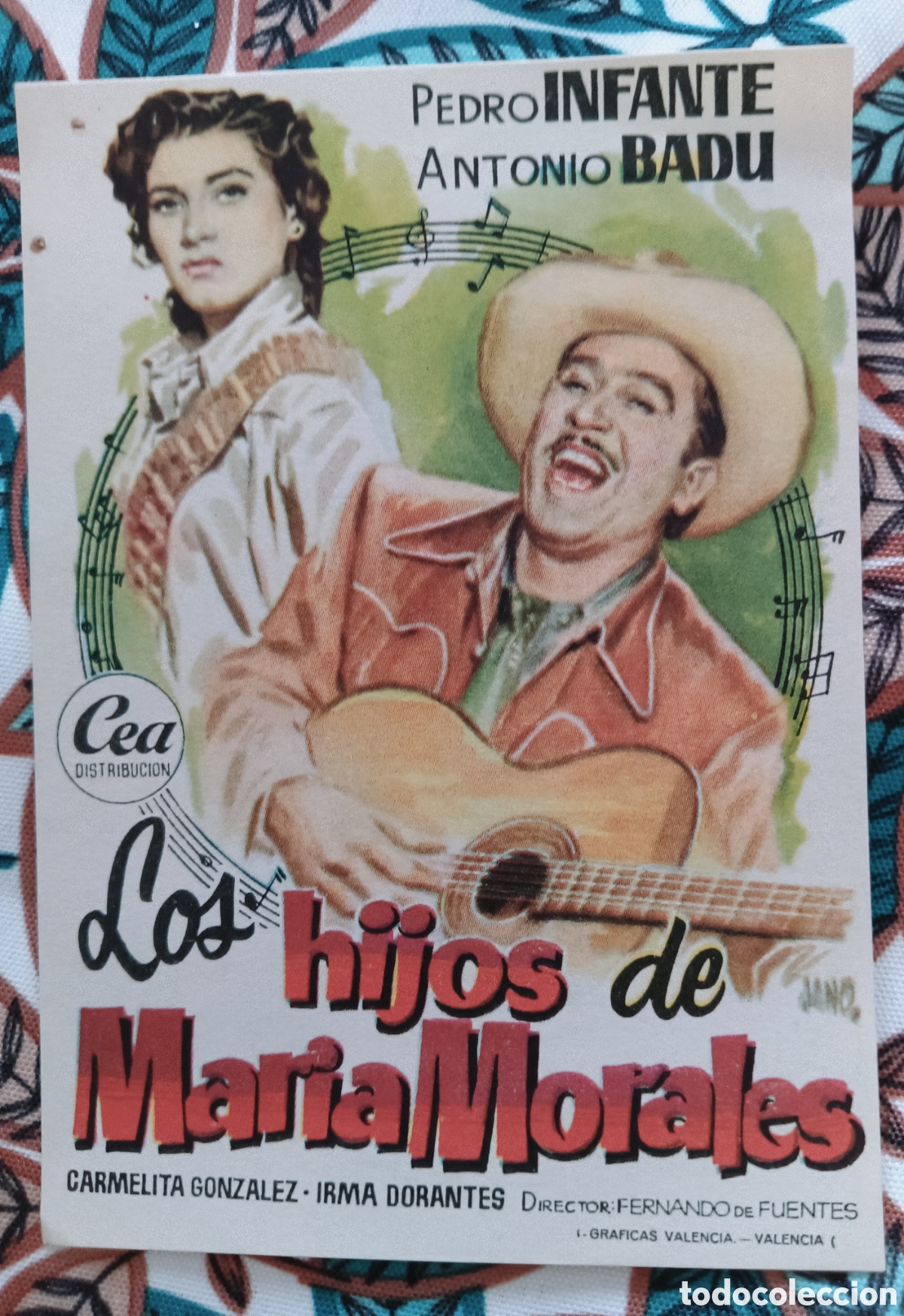 Cine: LOS HIJOS DE MAR&Iacute;A MORALES - PEDRO INFANTE - SIN PUBLICIDAD