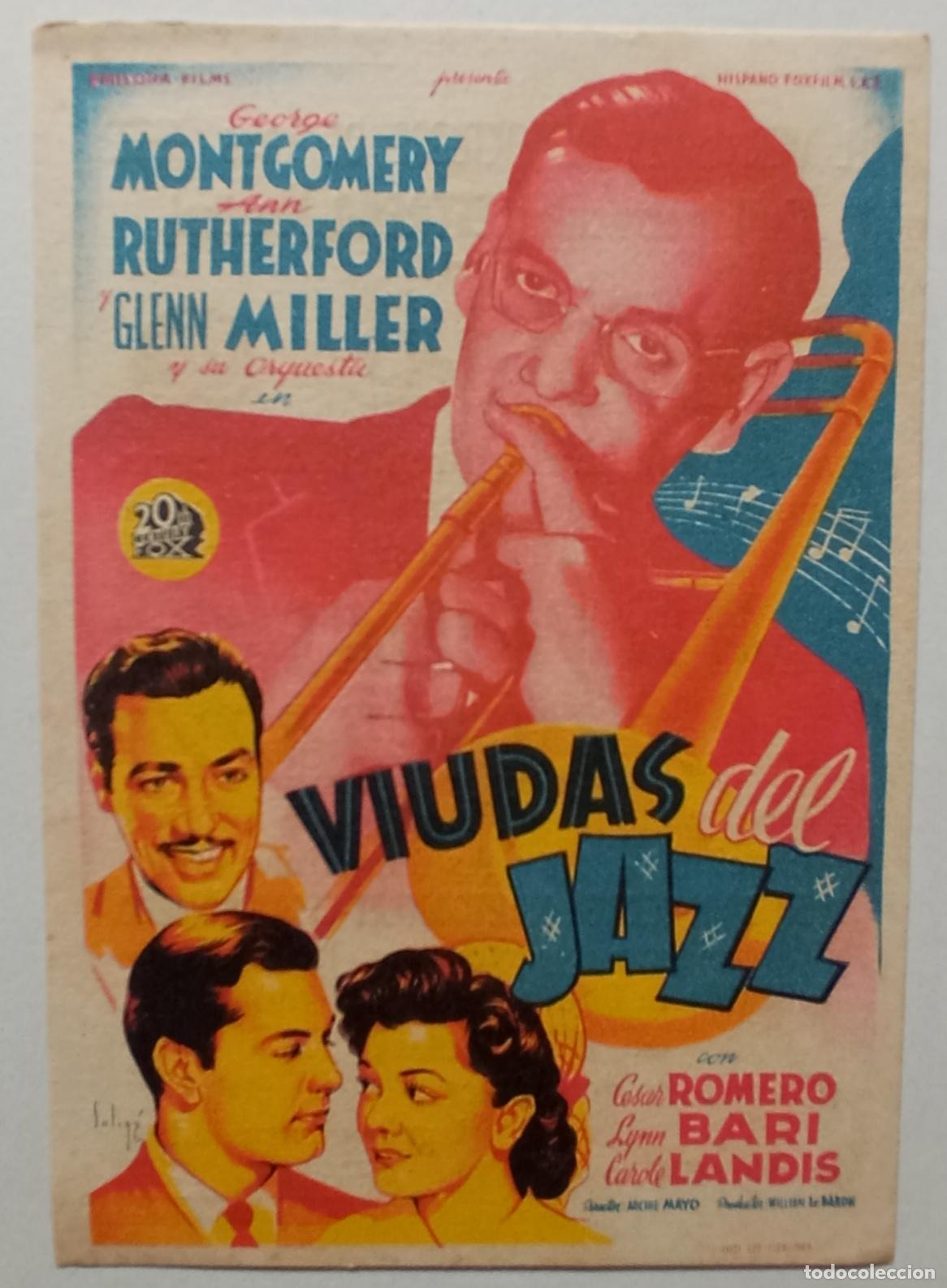 Cine: PROGRAMA DE CINE. GEORGE MONTGOMERY. VIUDAS DEL JAZZ. DIBUJO DE SOLIG&Oacute;. CINE CUY&Aacute;S. LAS PALMAS