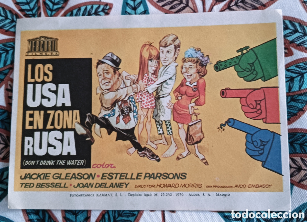 Cine: LOS USA EN ZONA RUSA - JACKIE GLEASON, ESTELLE PARSONS - SIN PUBLICIDAD