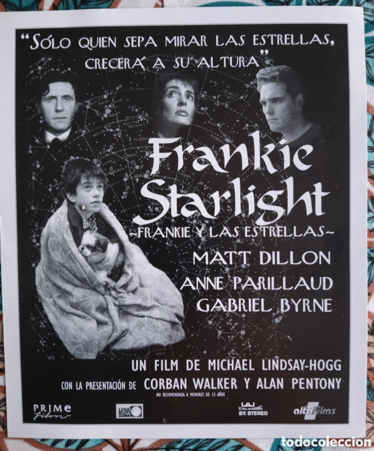 Cine: FRANKIE STARLIGHT - FRANKIE Y LAS ESTRELLAS - MATT DILLON, ANNE PARILLAUD, GABRIEL BYRNE- SIN PUBLIC