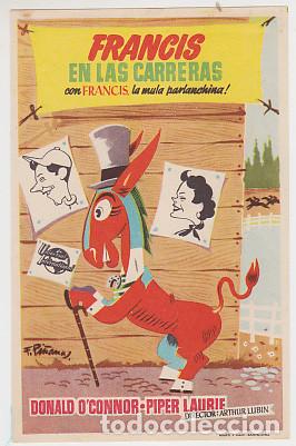 Cine: FRANCIS EN LAS CARRERAS (sin publicidad)